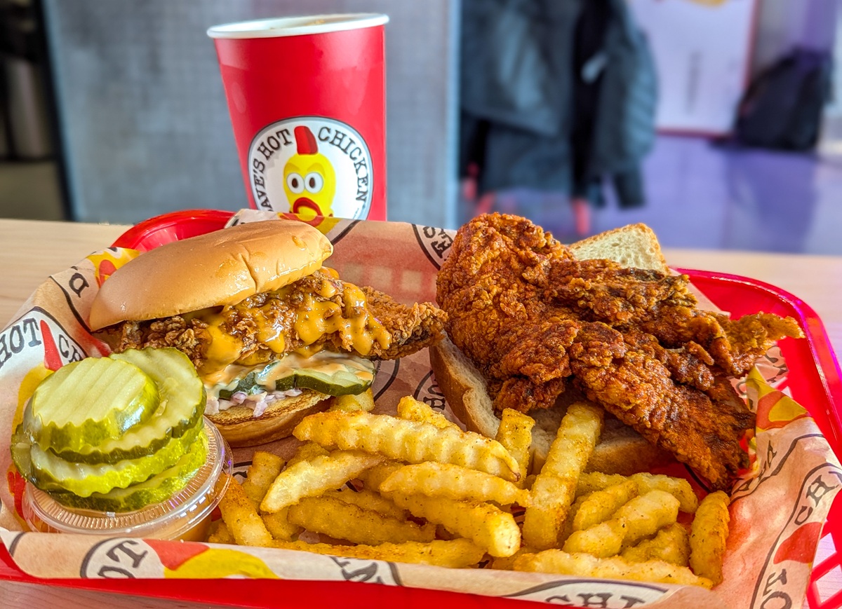Dave's Hot Chicken Menu