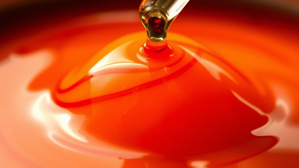 add cinnamon oil carefully