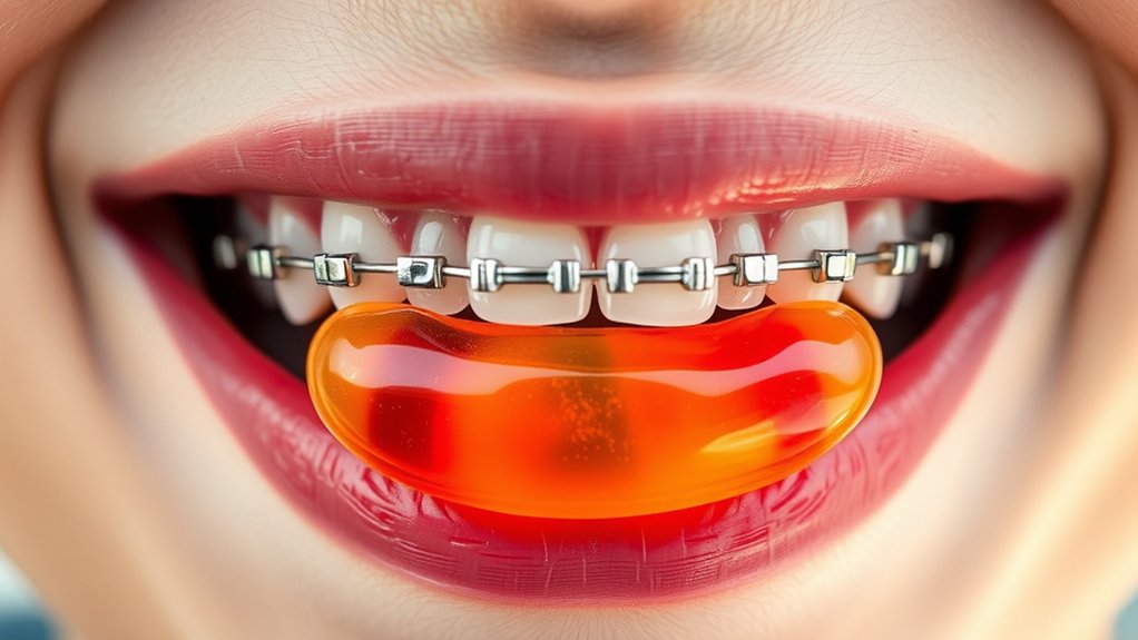 avoid sticky chewy candies