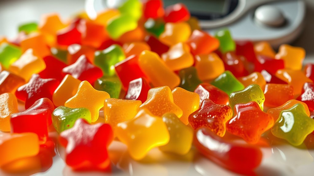 calorie content depends on sweeteners