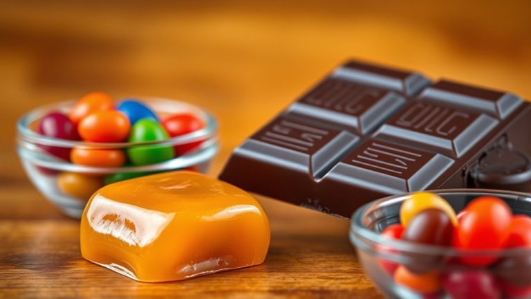 candy vs chocolate comparison