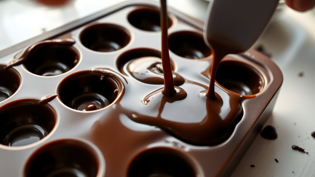 careful filling prevents mess