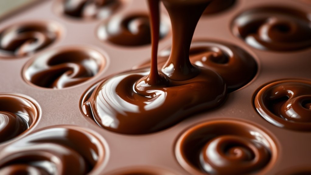 careful pouring and filling