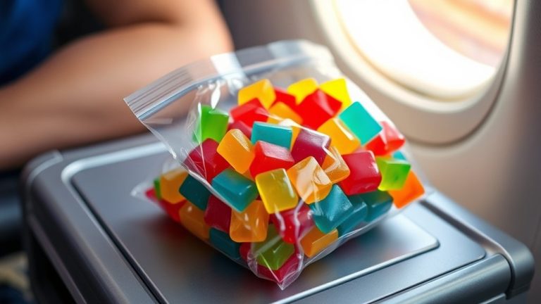 carrying gummy candy securely