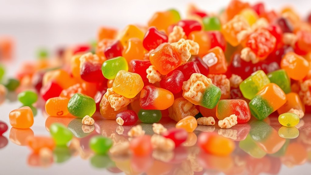 chewy crunchy colorful delight