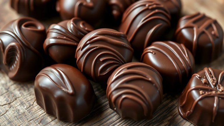 chocolate candy detailed description
