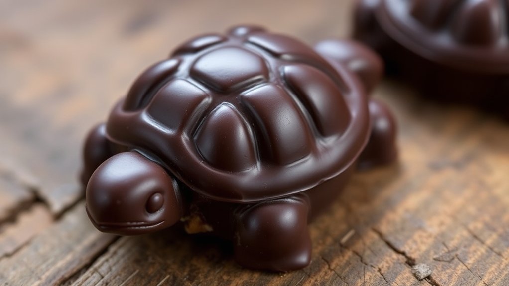 chocolate caramel pecans