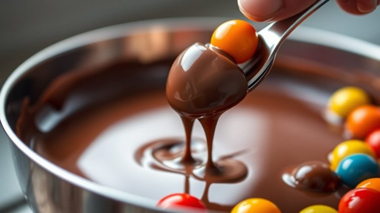 chocolate coating step by step