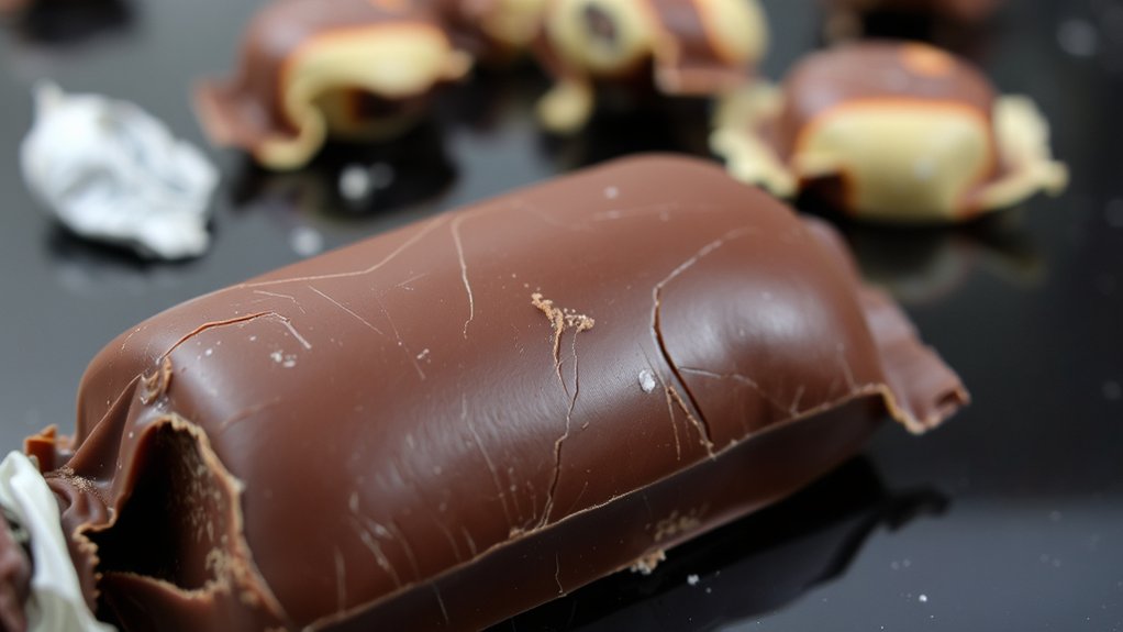 chocolate spoilage signs identification