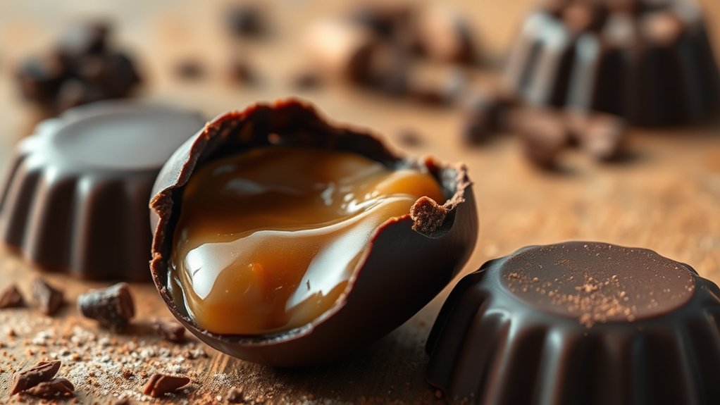 choose chocolate and fillings