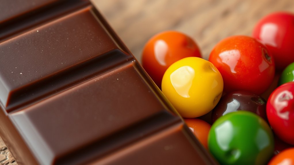 cocoa vs sugar content