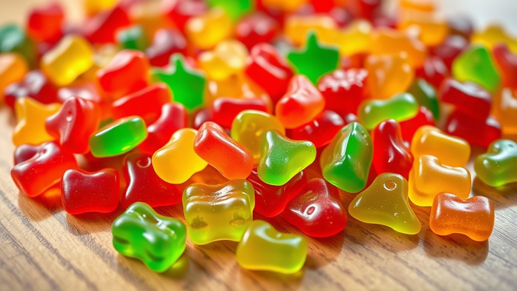 colorful nostalgic chewy treats