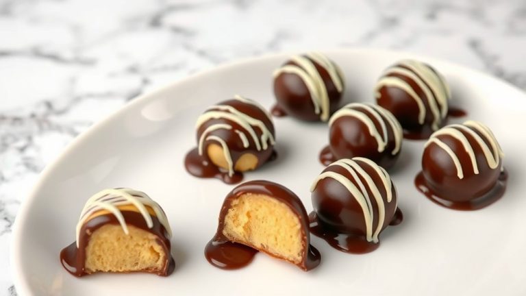 dipping candies in chocolate