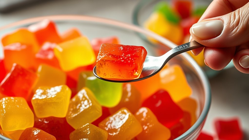 flavorful textured gummy creations