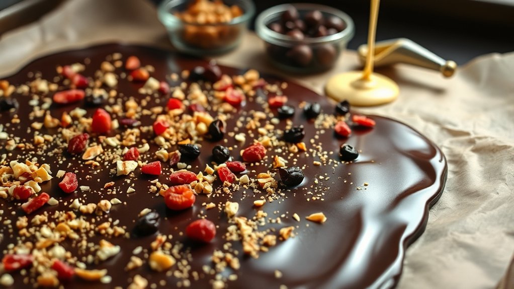 gather toppings for flavor