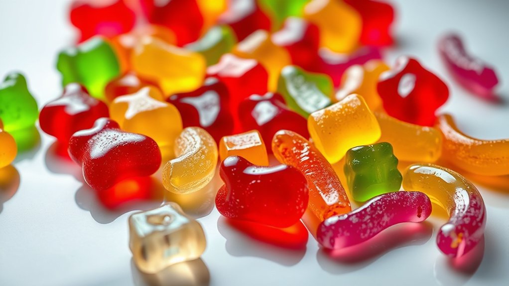 gelatin content in gummies