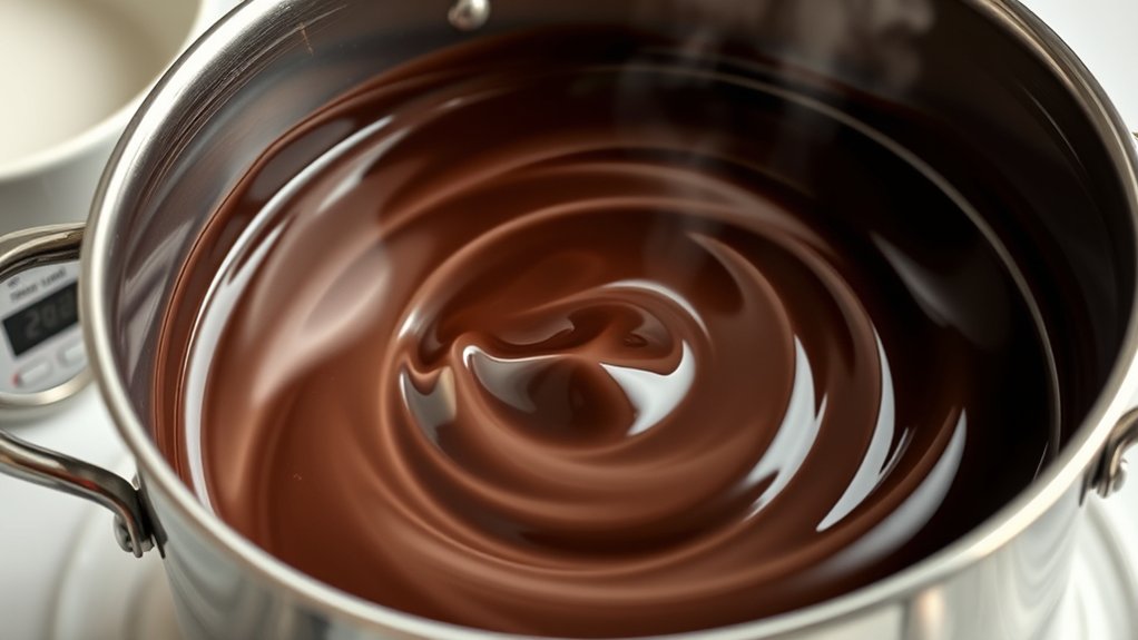 gentle controlled chocolate melting