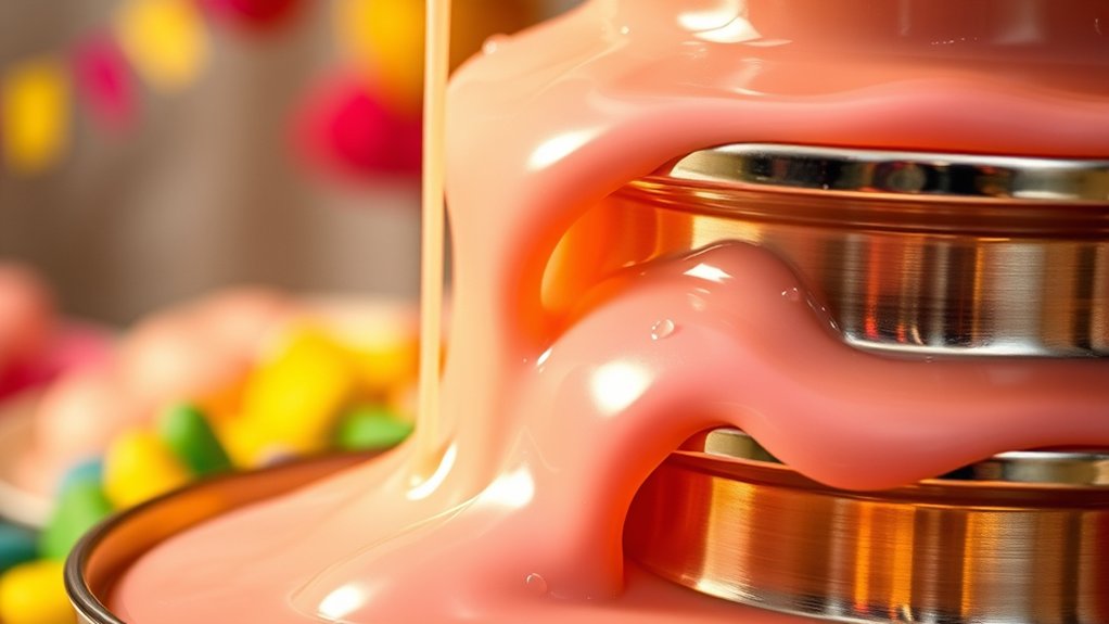 gradually melt stir constantly