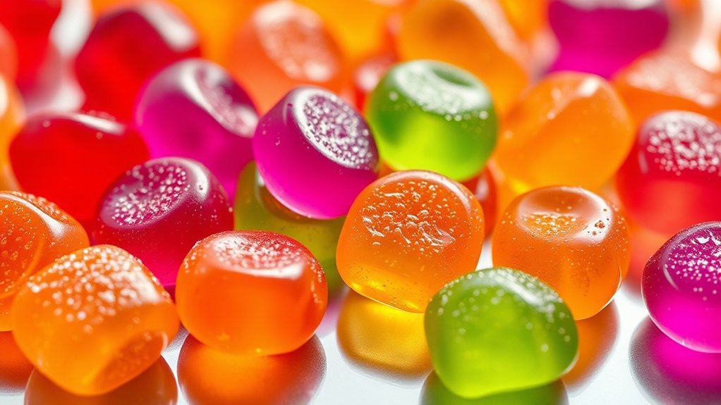 gummy calories from sugar