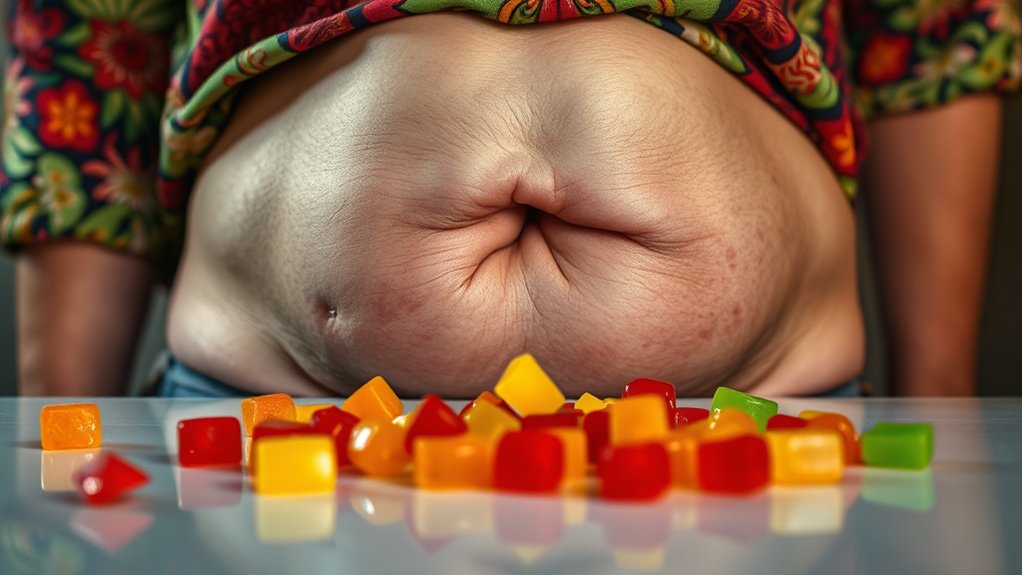 gummy candies cause digestive discomfort