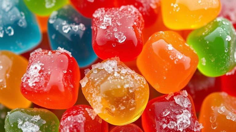 gummy candy becomes firmer