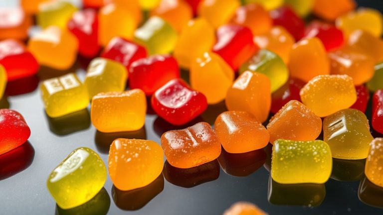 gummy candy calorie information