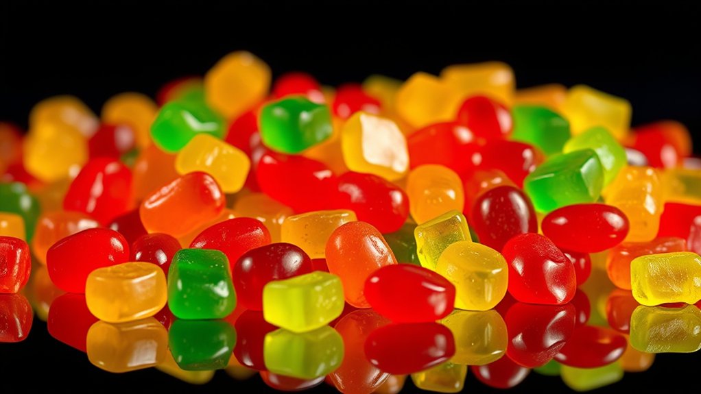 gummy candy causes blockages
