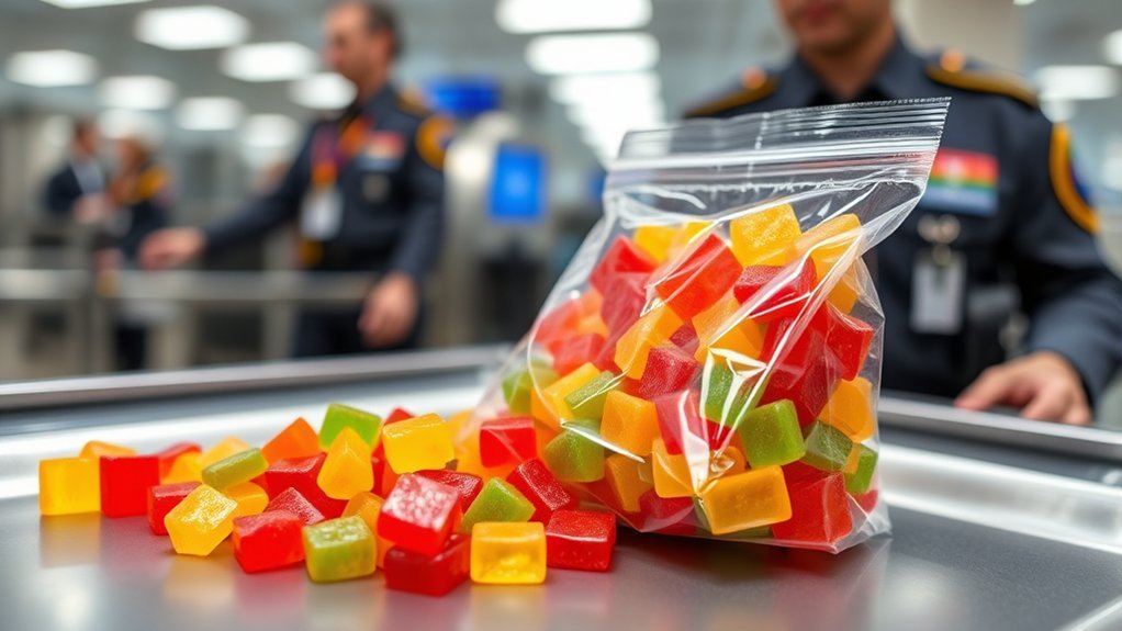 gummy candy is allowed