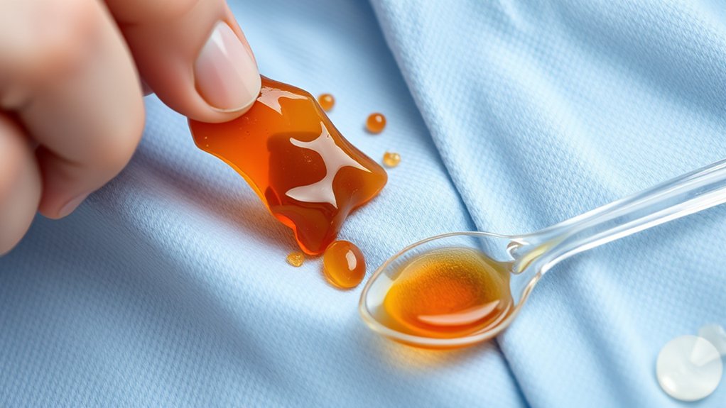 gummy candy sticky residue