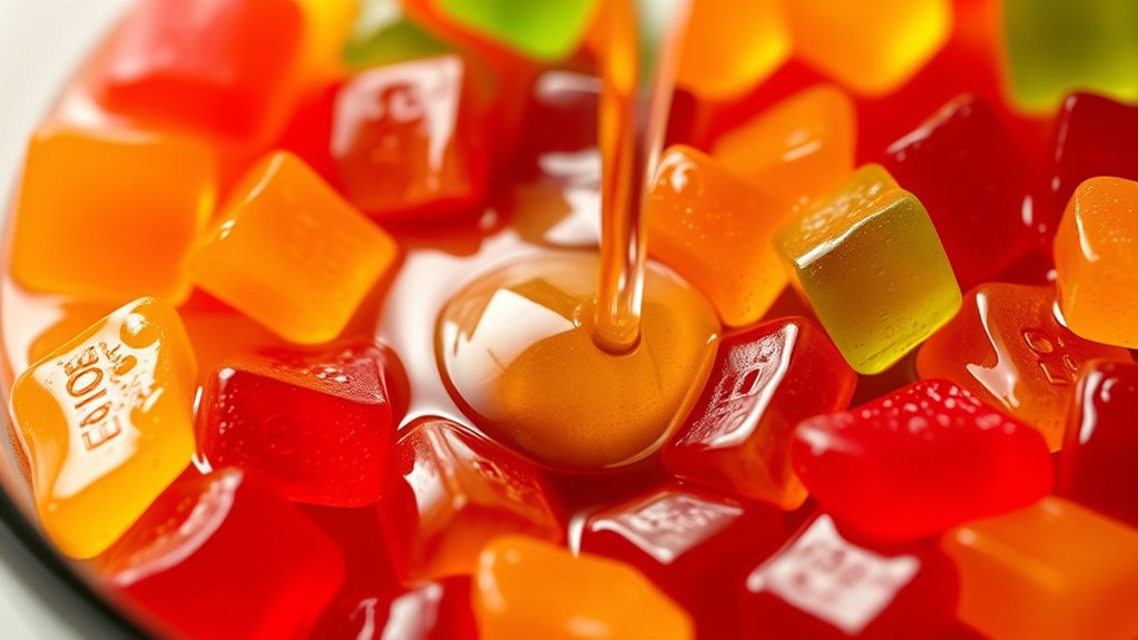 gummy melting temperature control