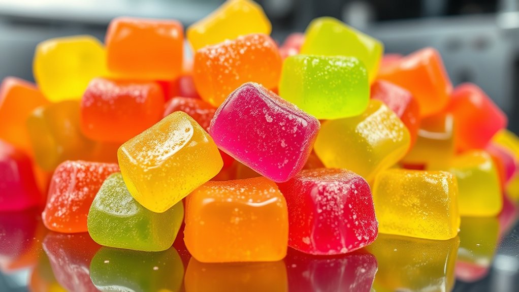 gummy preparation and sour coating