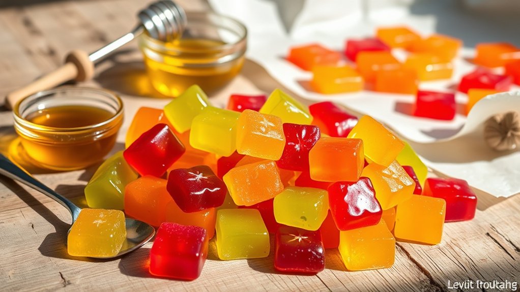 homemade natural gummy candies