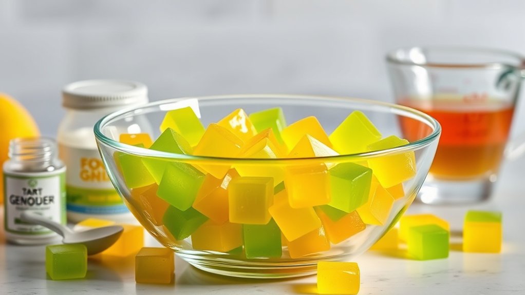homemade sour gummy candy