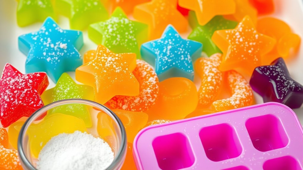 homemade sour gummy steps