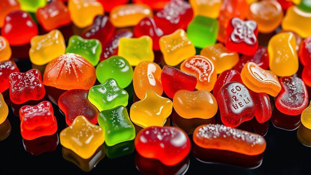 light airy low calorie gummies
