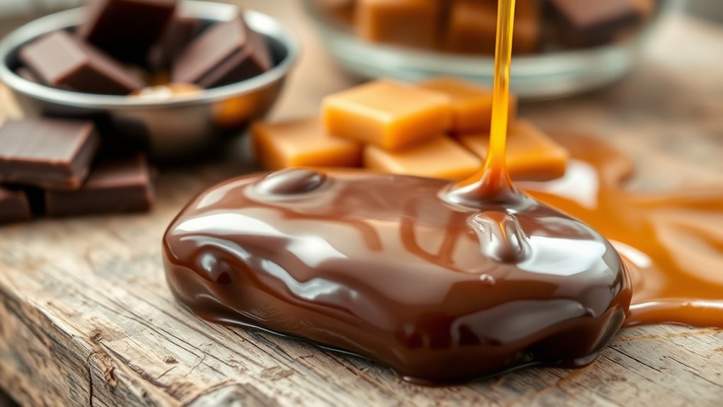 make homemade chocolate caramel
