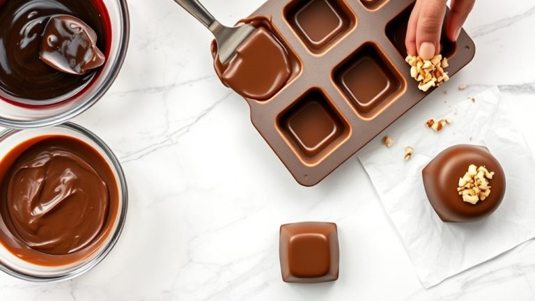 make milk chocolate candies