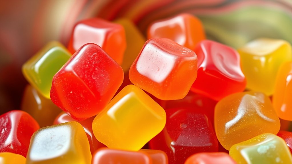 manufacturing influences gummy texture