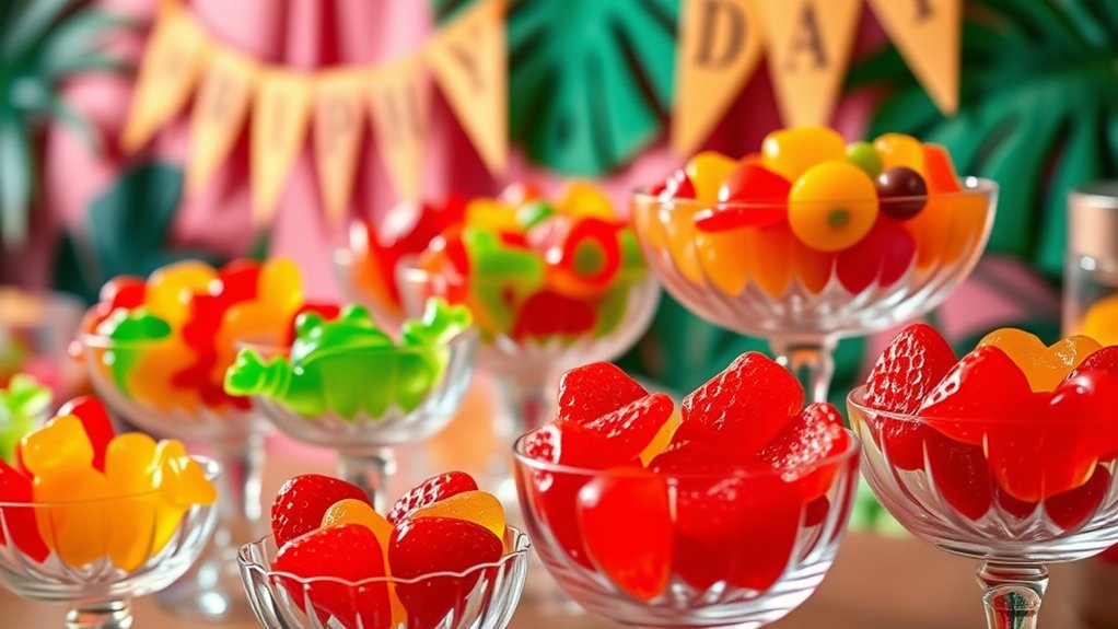 match candies to theme