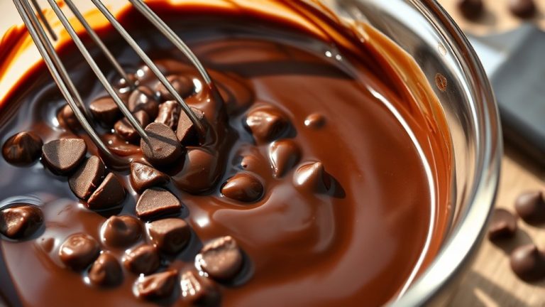 melt chocolate chips smoothly