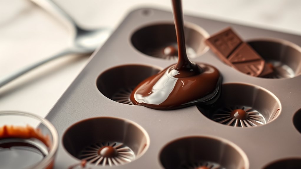 molded chocolate candy instructions