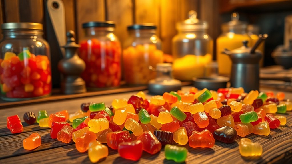 origin of gummy candy