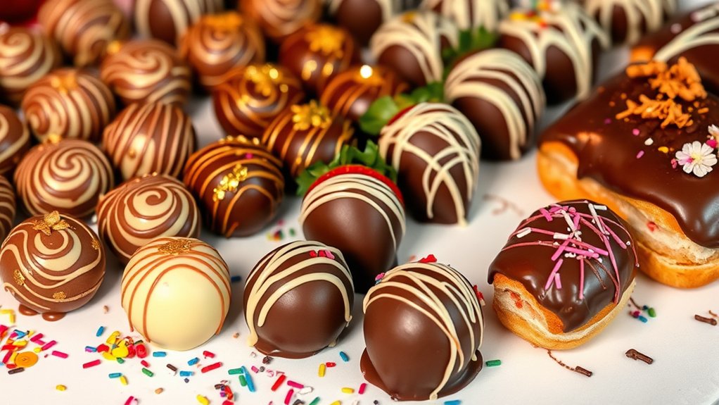 perfectly tempered chocolate sharing
