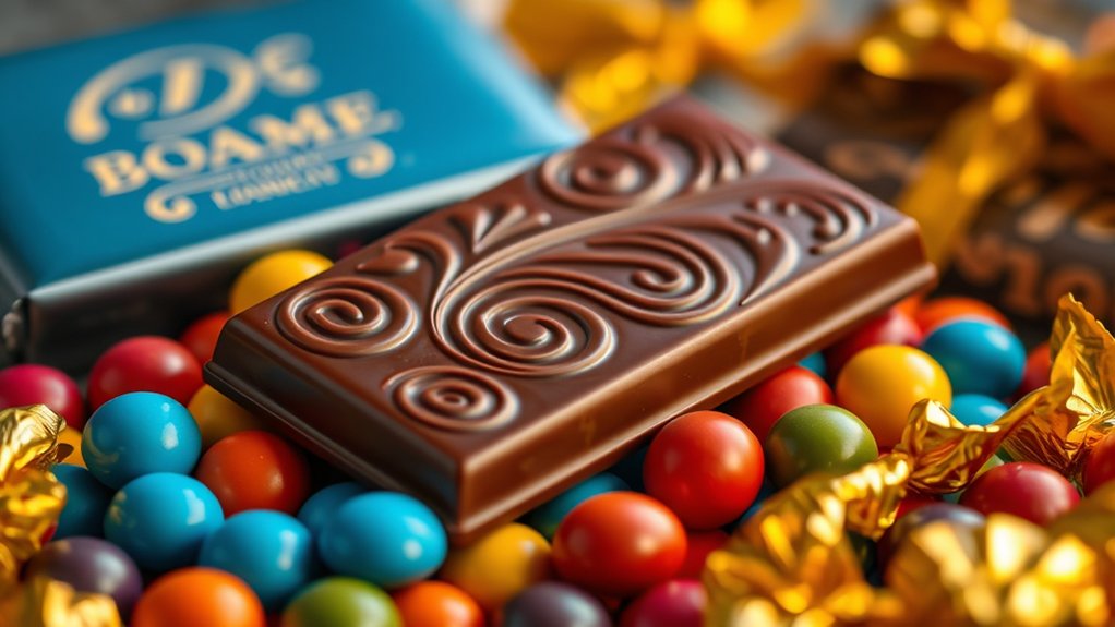 premium artisanal chocolate branding