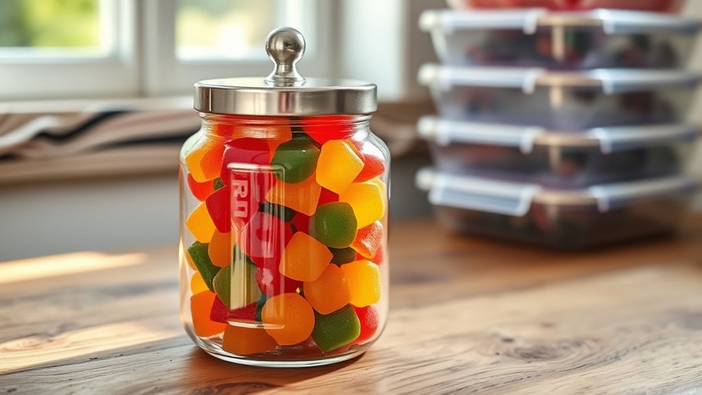 proper gummy candy storage