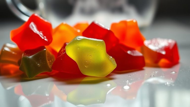 quick gummy candy softening