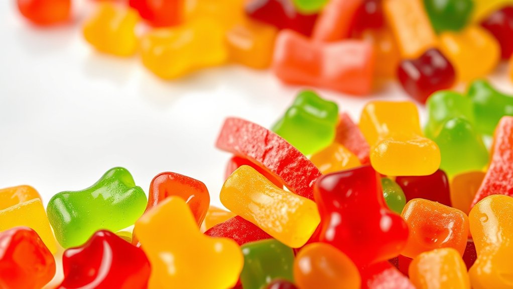 safe low sugar firm candies