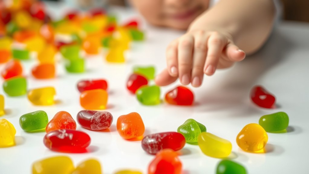 safe supervised gummy consumption