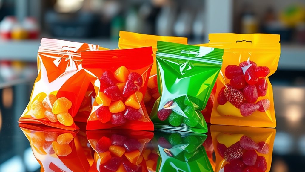 shareable colorful convenient treats