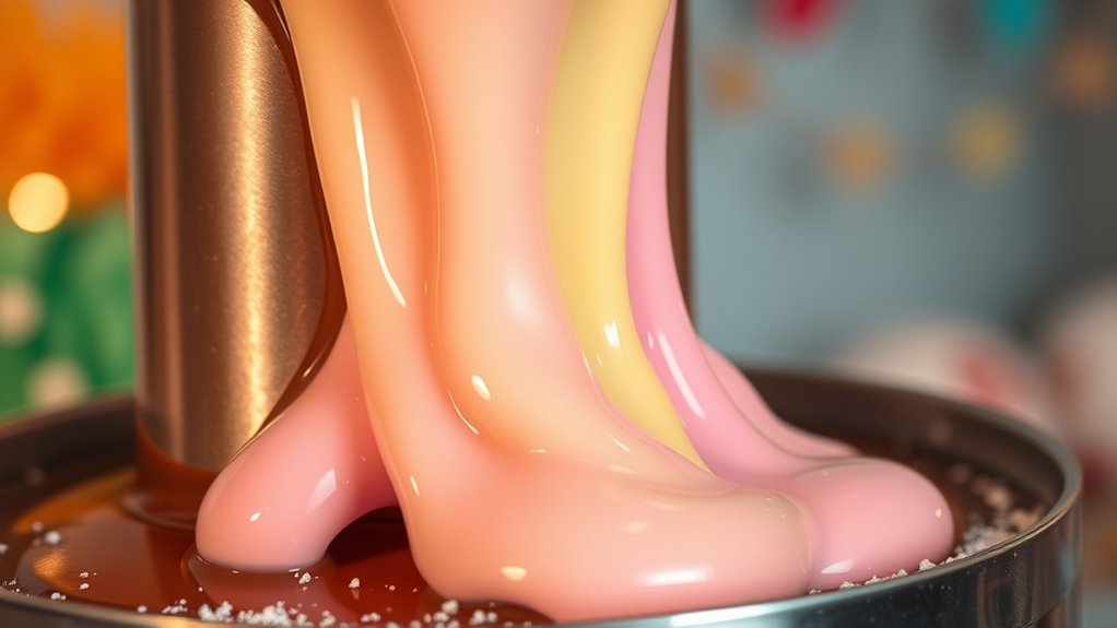 smooth colorful melting perfection